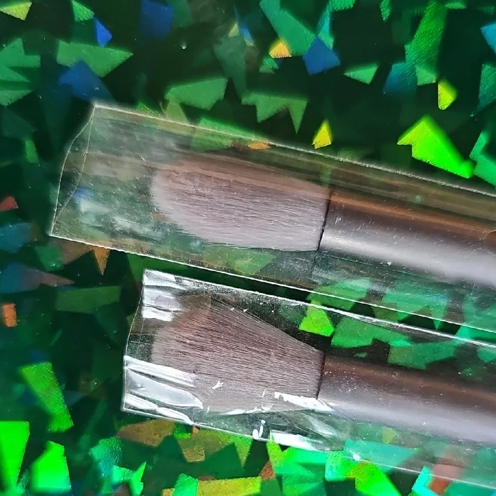 BELLE EN ARGENT Silver Eye Makeup Brushes